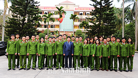Cảnh sát điều tra tội phạm về ma tuý, Công an tỉnh Nam Định xứng danh đơn vị anh hùng