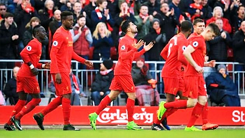 Vòng 28 Premier League: Liverpool thắng chật vật Burnley 2-1