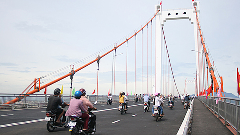 Ðà Nẵng: Cấm lưu thông qua cầu Thuận Phước để thử tải