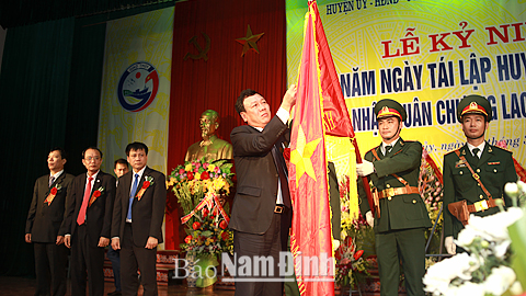 Các huyện Giao Thủy, Trực Ninh kỷ niệm 20 năm ngày tái lập
