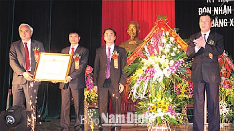 Các huyện: Xuân Trường, Mỹ Lộc và Nam Trực kỷ niệm 20 năm ngày tái lập