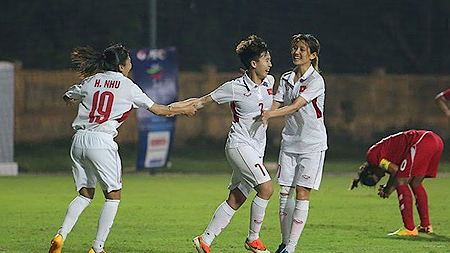 Hành trình giành tấm vé tham dự vòng chung kết Asian Cup 2018 của đội tuyển nữ Việt Nam