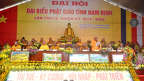Đại hội đại biểu Phật giáo tỉnh lần thứ IX, nhiệm kỳ 2017-2022