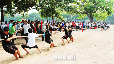 Thành phố Nam Định tiến hành tổ chức đại hội thể dục thể thao các cấp lần thứ VIII-2017
