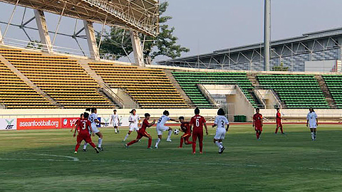 U15 Việt Nam thua Thái-lan trong nuối tiếc
