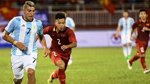 U20 Argentina nhẹ nhàng vượt qua U20 Việt Nam