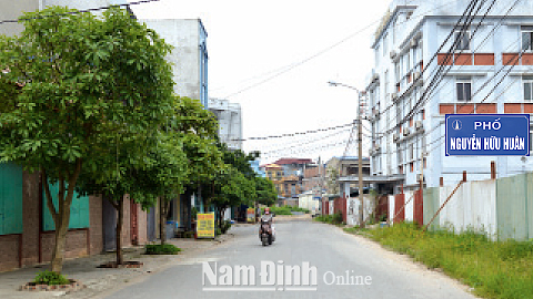 Đường phố Thành Nam: Phố Nguyễn Hữu Huân