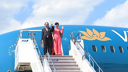 Thủ tướng Nguyễn Xuân Phúc lên đường thăm chính thức Nhật Bản