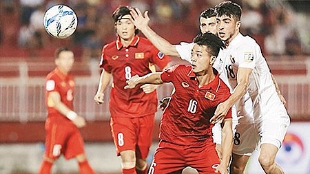 Vòng loại Cúp bóng đá châu Á 2019: Đội tuyển Việt Nam hòa đội tuyển Gioóc-đa-ni 0-0