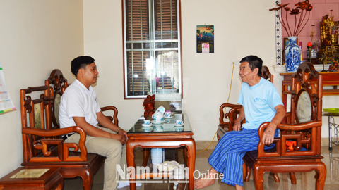 Thị trấn Nam Giang thực hiện tốt chính sách đối với người có công