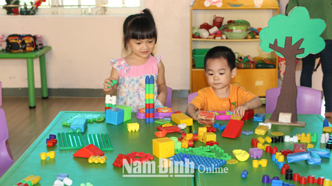 Thành phố Nam Định xây dựng xã, phường phù hợp với trẻ em