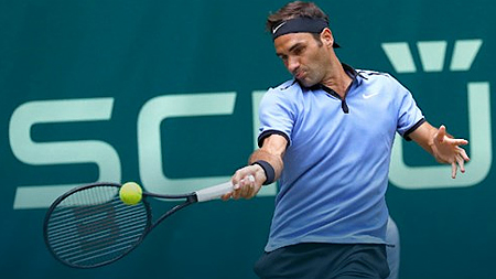 Roger Federer vào bán kết Giải Quần vợt Halle Open