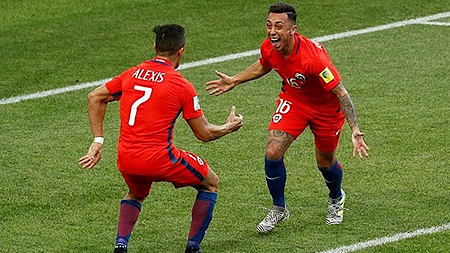 Cúp Liên đoàn các châu lục 2017: Chi-lê gặp Bồ Đào Nha ở bán kết