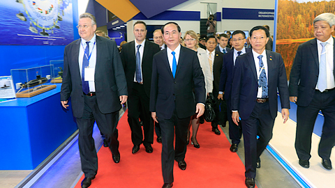 Chủ tịch nước Trần Đại Quang kết thúc tốt đẹp chuyến thăm chính thức CH Bê-la-rút và Liên bang Nga