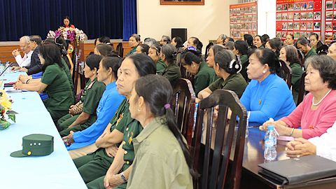 Hội Cựu Thanh niên xung phong tỉnh gặp mặt nhân ngày truyền thống