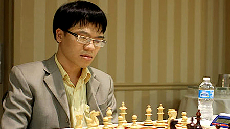 Lê Quang Liêm thắng kỳ thủ vô địch cờ vua thế giới