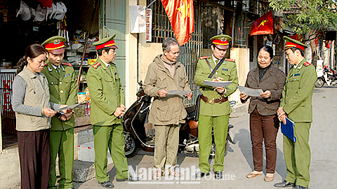 Lực lượng Cảnh sát nhân dân Công an tỉnh Nam Định 55 năm xây dựng, chiến đấu và trưởng thành