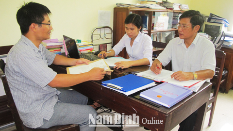 Công tác đăng ký và quản lý hộ tịch ở Mỹ Lộc