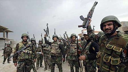 Quân đội Xy-ri chiếm thành trì của IS