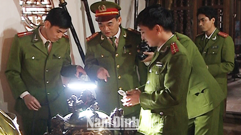 60 năm xây dựng, chiến đấu và trưởng thành của lực lượng Kỹ thuật hình sự Công an tỉnh Nam Định