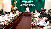 Đoàn đại biểu Quốc hội của tỉnh góp ý vào Dự thảo Luật Thủy sản