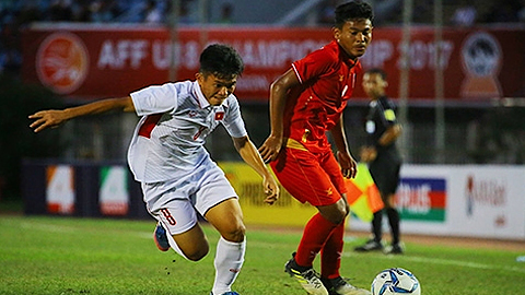 U18 Việt Nam ngậm ngùi chia tay U18 AFF Cup 2017