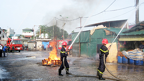 Tổ chức các hoạt động hưởng ứng Ngày Toàn dân phòng cháy chữa cháy
