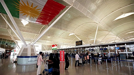 Iraq chặn các chuyến bay quốc tế tới khu vực Kurdistan