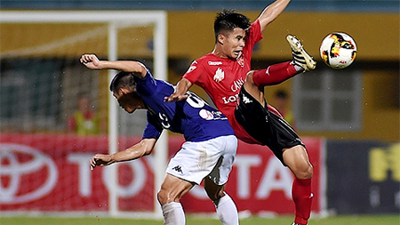 Vòng 20 Giải bóng đá vô địch quốc gia Toyota V-League 2017: Sanna Khánh Hòa và Hà Nội FC tăng tốc về đích