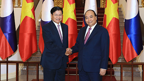Thủ tướng Cộng hòa Dân chủ Nhân dân Lào thăm Việt Nam từ ngày 2 đến 6-10-2017