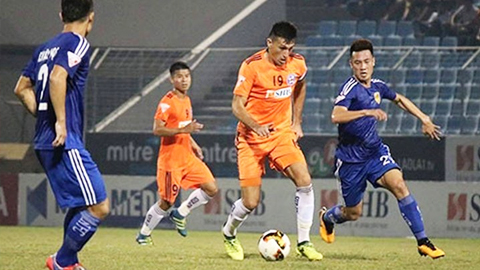 Vòng 23 Giải bóng đá vô địch quốc gia Toyota V-League 2017: Đội Quảng Nam đẩy FLC Thanh Hóa xuống vị trí thứ hai