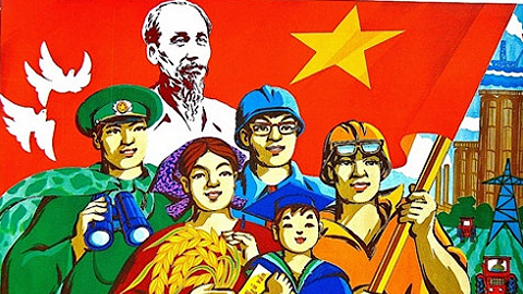 Sáng tác tranh cổ động kỷ niệm ngày Bác Hồ kêu gọi thi đua ái quốc