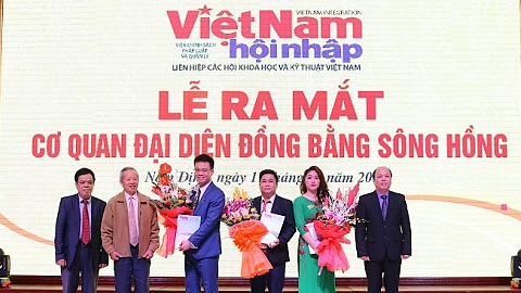 Tạp chí Việt Nam Hội Nhập ra mắt cơ quan đại diện vùng đồng bằng sông Hồng