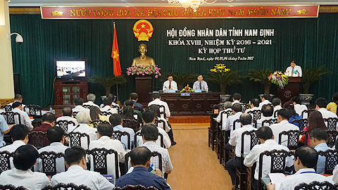 Kỳ họp thứ năm HĐND tỉnh khoá XVIII khai mạc ngày 5-12