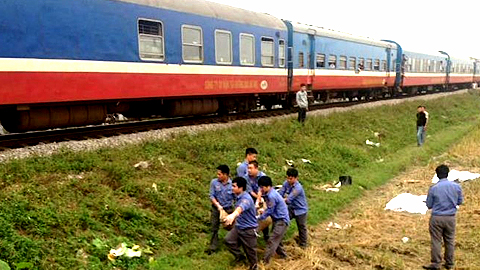 Tai nạn giao thông đường sắt tại Thị trấn Gôi (Vụ Bản)