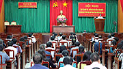 Đảng ủy Khối Các cơ quan tỉnh tổ chức quán triệt, triển khai Nghị quyết Hội nghị Trung ương 6