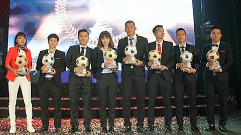 Đinh Thanh Trung lần đầu giành Quả bóng vàng ở tuổi 29