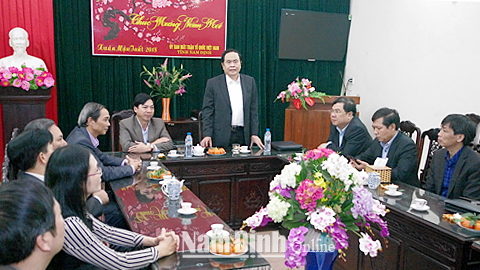 Đoàn công tác của Ủy ban Trung ương Mặt trận Tổ quốc Việt Nam thăm mô hình nông thôn mới tại tỉnh ta