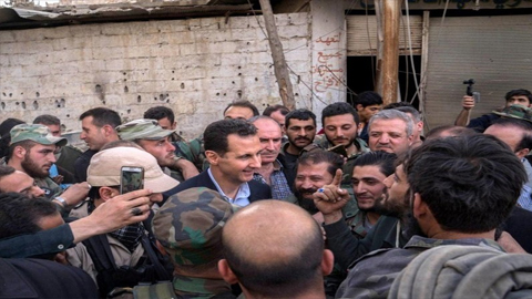 Tổng thống Syria bất ngờ thăm "lò lửa" Đông Ghouta