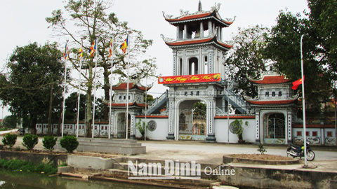 Giao Thanh gìn giữ không gian văn hoá làng quê