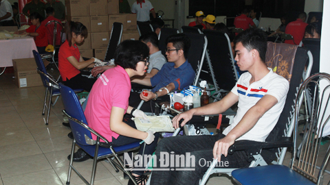 Qua 10 năm triển khai phong trào hiến máu tình nguyện