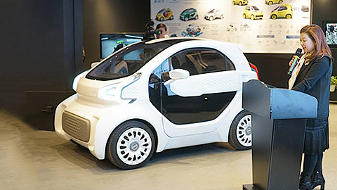 Ôtô điện đầu tiên sản xuất hoàn toàn bằng công nghệ in 3D