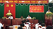 Hội đồng nhân dân Thành phố Nam Định tổ chức kỳ họp bất thường