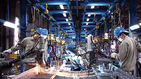 Chỉ số sản xuất công nghiệp tăng mạnh