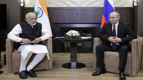 Nga và Ấn Độ tăng cường hợp tác kinh tế và năng lượng
