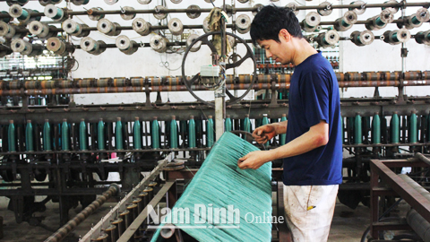 Thị trấn Thịnh Long phát triển sản xuất công nghiệp - tiểu thủ công nghiệp