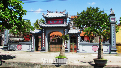 Đặc sắc các di tích lịch sử văn hoá ở Xuân Ninh