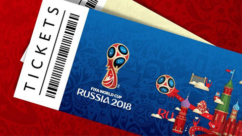 Bán bổ sung hơn 100.000 vé xem các trận đấu World Cup 2018