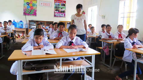 Chất lượng công tác phổ cập giáo dục ở Trực Ninh