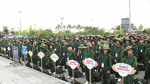 Lễ xuất quân "Học kỳ trong quân đội" năm 2018